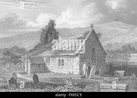 Kanada: St.-Lorenz-Kirche, antiken print c1840 Stockfoto