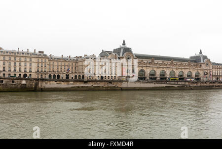 Orsay Museum (Musée d ' Orsay), ein Museum am linken Ufer der Seine. Paris, Frankreich. Stockfoto