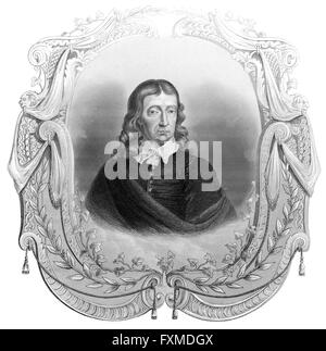 John Milton, 1608-1674, ein englischer Dichter und politischer Philosoph, John Milton, 1608-1674, Ein englischen Dichter Und Staats Stockfoto