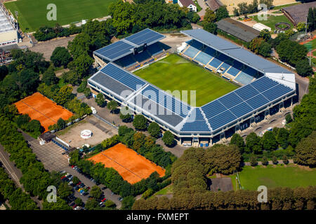 Luftaufnahme, Carl-Benz-Stadion Mannheim, Fußball-Stadion, Mannheim, Baden-Württemberg, Deutschland, Europa, Luftaufnahme, Stockfoto