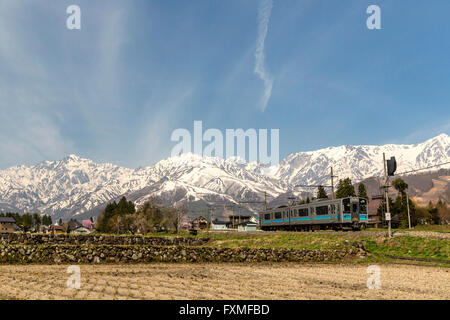 Hakuba-Bergkette, Nagano, Japan Stockfoto