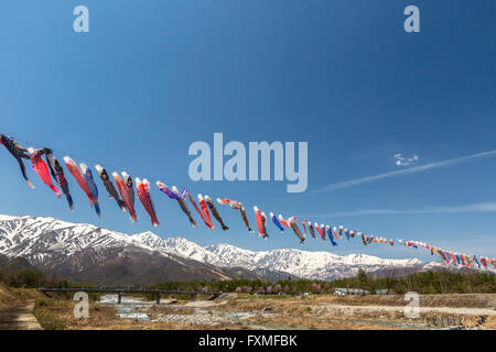 Hakuba-Bergkette, Nagano, Japan Stockfoto