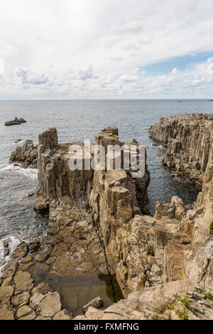 Tojinbo in Fukui, Japan Stockfoto