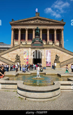 Alte Nationalgalerie, Berlin, Deutschland Stockfoto