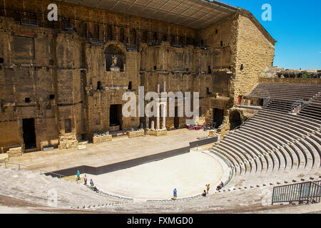 Römischen Theater von Orange, Orange, Frankreich Stockfoto