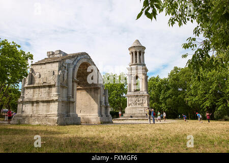 Glanum, Saint-Rémy-de-Provence, Frankreich Stockfoto