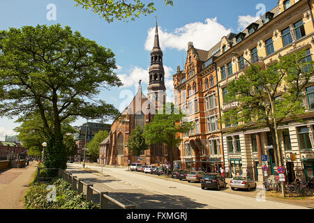 St. Katharinen Kirche, Hamburg, Deutschland Stockfoto