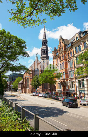 St. Katharinen Kirche, Hamburg, Deutschland Stockfoto