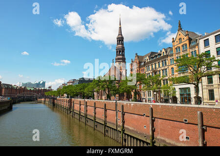 St. Katharinen Kirche, Hamburg, Deutschland Stockfoto