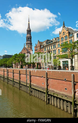 St. Katharinen Kirche, Hamburg, Deutschland Stockfoto