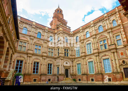 Hôtel d'Assézat, Toulouse, Frankreich Stockfoto