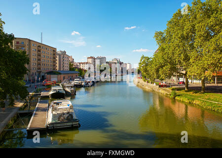 Canal du Midi, Toulouse, Frankreich Stockfoto