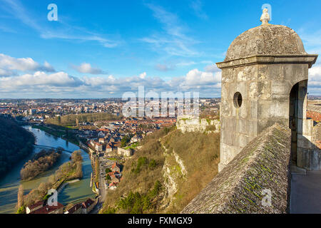 Ansicht von Besancon, Frankreich Stockfoto