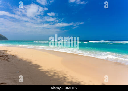 Green Bowl Strand, Uluwatu, Bali, Indonesien Stockfoto