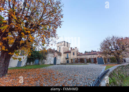 Castello Visconteo, Somma Lombardo, Varese, Italien Stockfoto