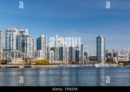 Yaletown - Wohngebiet von Downtown Vancouver. British Columbia, Kanada Stockfoto