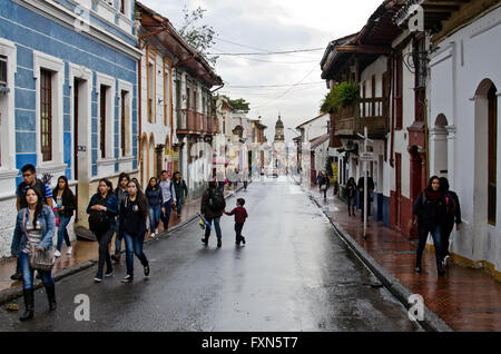 La Candelaria, Altstadt Bogota, Columbia Stockfoto