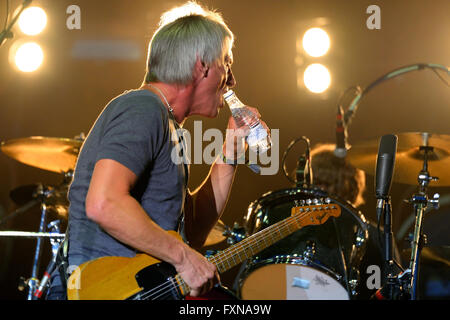 BENICASSIM, Spanien - 18 Juli: Paul Weller (Sänger, Songwriter und Musiker) führt bei FIB Festival. Stockfoto