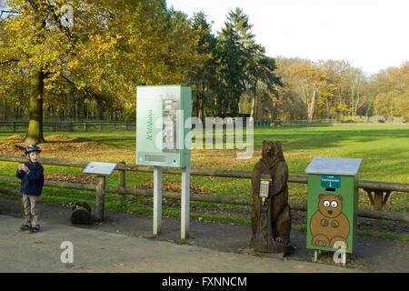 BRD, Deutschland, NRW, Köln, Lindenthal, Innerer Grüngürtel, Lindenthaler Tierpark Stockfoto