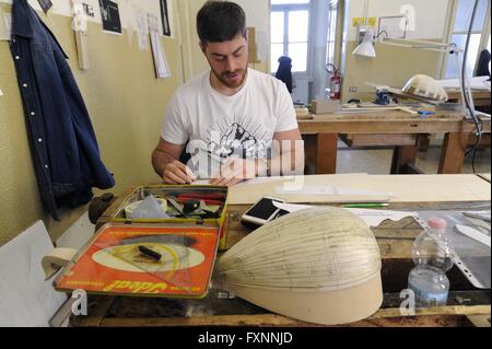 Mailand (Italien) bürgerlichen School of Violin Making Stockfoto