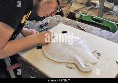 Mailand (Italien) bürgerlichen School of Violin Making Stockfoto