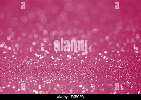 Rosa Glitzer Oberfläche mit rosa Licht Bokeh - es kann verwendet werden, für den Hintergrund für besondere Anlässe Promotion Kampagne oder Produkt d Stockfoto