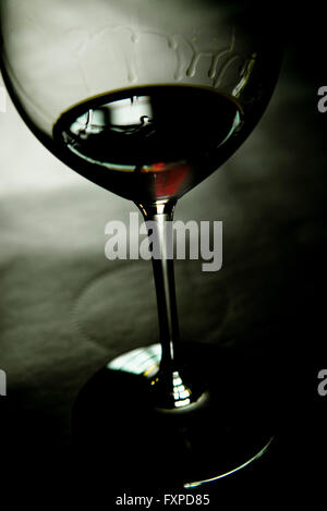 Glas Wein Stockfoto