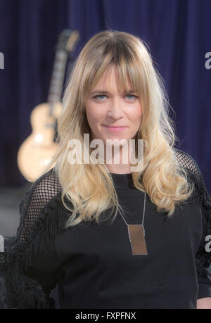 Edith Bowman Discjockey Stockfoto