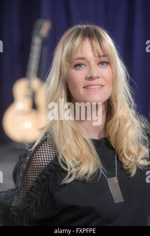 Edith Bowman Discjockey Stockfoto