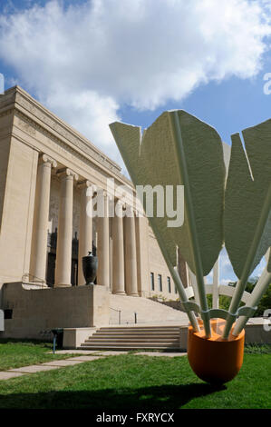 Das Nelson-Atkins Museum of Art in Kansas City, Missouri, USA Stockfoto