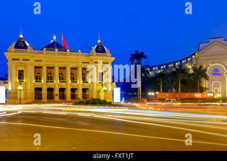 Oper von Hanoi, Hanoi, Vietnam Stockfoto