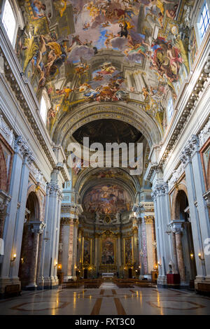 Kirche von Sant Ignazio Fuori le Mura, Interieur, Rom, Latium, Italien Stockfoto