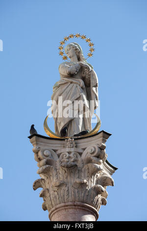 St. Anna Spalte, Innsbruck, Tirol, Österreich Stockfoto