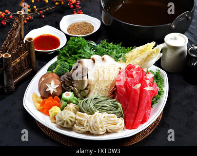 Koreanische Lebensmittel V3 Stockfoto