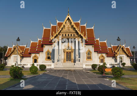 Wat Benchamabophit Marmor Tempel Bangkok Thailand Stockfoto