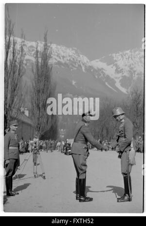 Anschluss Österreichs 1938 Stockfoto