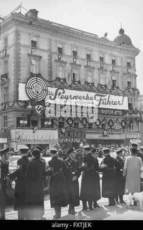 Tag des Großdeutschen Reiches in Wien Stockfoto