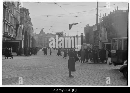 Volksbegehren April 1938 Stockfoto