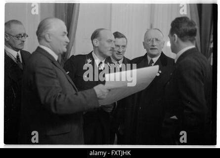 Volksbegehren April 1938 Stockfoto