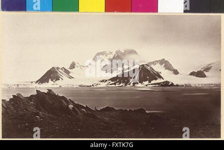 Trendbruch - Wirtschaftsministerium Nordpolexpedition 1872 Stockfoto