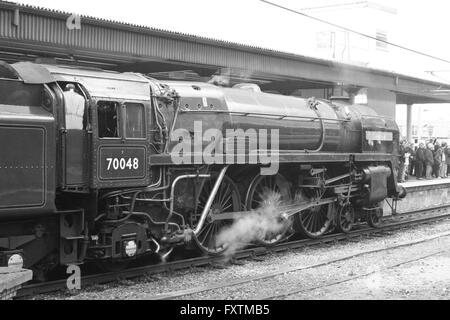 BR Standard Pacific bei York Stockfoto