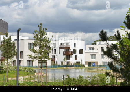 Wohnsiedlung 5 Morgen, Clayallee, Dahlem, Berlin, Deutschland Stockfoto