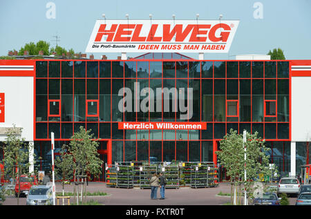 Hellweg Baumarkt, Yorckstrasse, Kreuzberg, Berlin, Deutschland Stockfoto