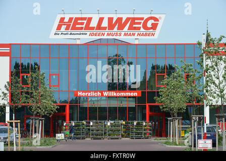 Hellweg Baumarkt, Yorckstrasse, Kreuzberg, Berlin, Deutschland Stockfoto