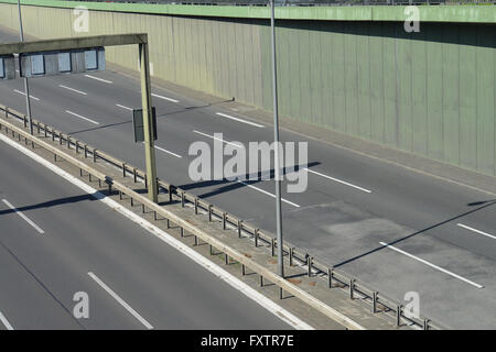 Stadtautobahn A 103, Steglitz. Berlin, Deutschland Stockfoto