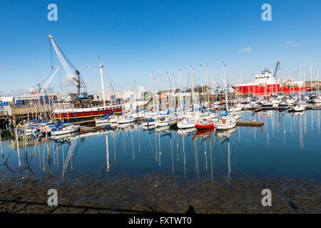 Northumberland Royal Yachtclub Stockfoto