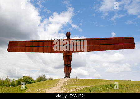 ANTONY GORMLEY Skulptur der Engel von der NORTH GATESHEAD & TYNE AND WEAR 9. Juni 2015 Stockfoto