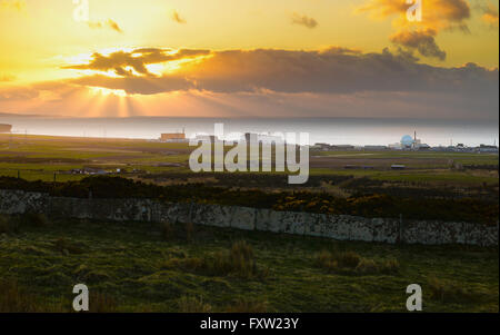 Dounreay Kernkraftwerk, Caithness, Schottland. Stockfoto