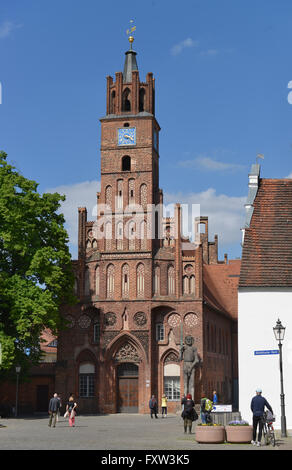 Rathaus, Altstaedtischer Markt, Brandenburg an der Havel, Brandenburg, Deutschland Stockfoto