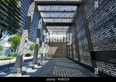 Ehrenmal der Bundeswehr, Bundesministerium der Verteidigung, Hildebrandstrasse, Tiergarten, Mitte, Berlin, Deutschland Stockfoto